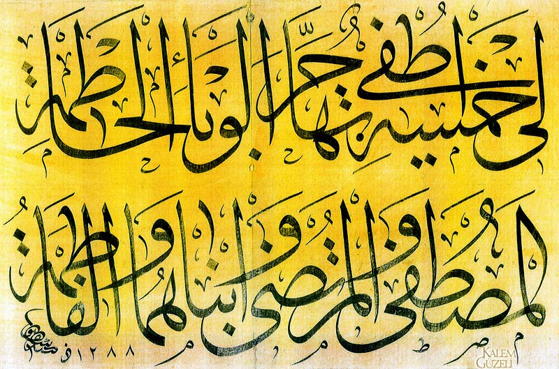 &copy; Mehmed Şefik - Levha